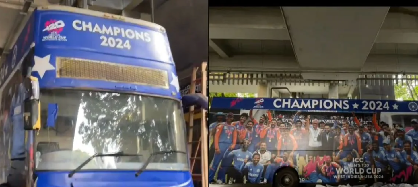 Team India t20 world cup 2024 Victory Parade